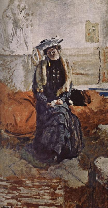 Edouard Vuillard wait France oil painting art